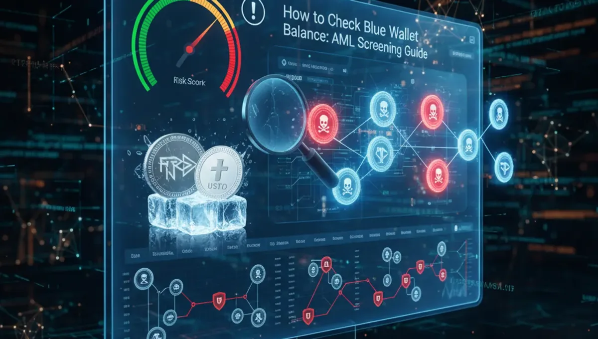 How to Check Blue Wallet Balance: AML Screening Guide