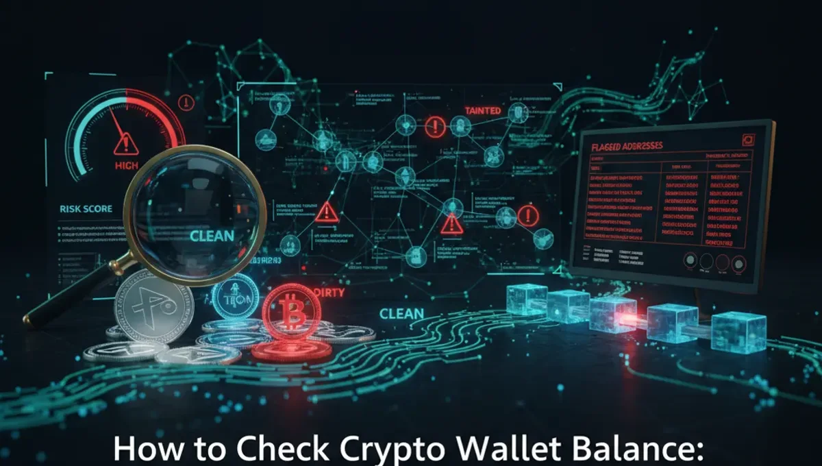 How to Check Crypto Wallet Balance: AML Screening Guide